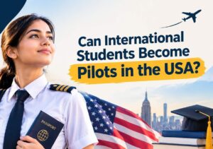 Read more about the article Can International Students Become Pilots in the USA?