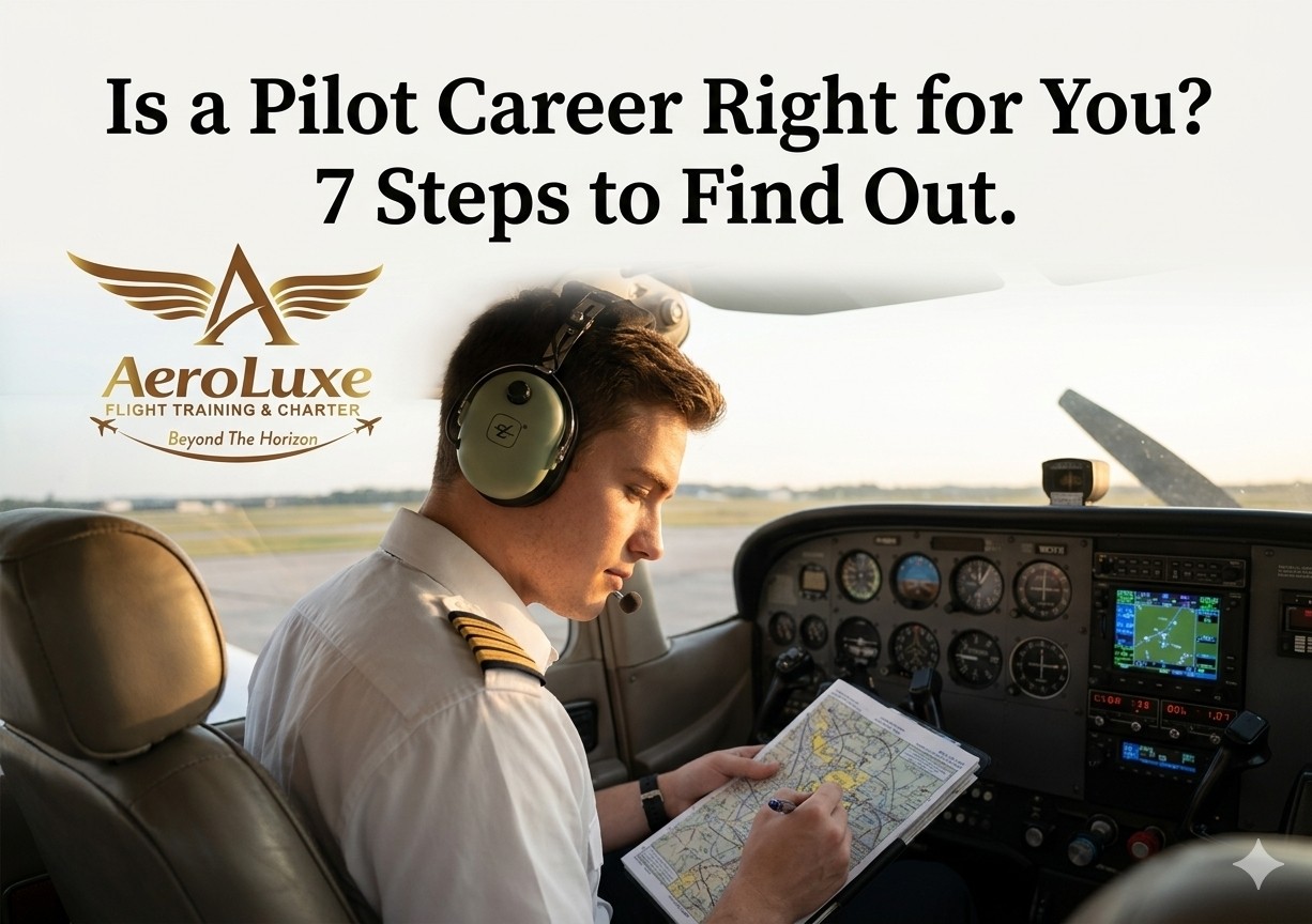 You are currently viewing Is a Pilot Career Right for You? 7 Steps to Find Out