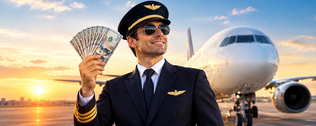 Pilot’s Sunset Millionaire Moment